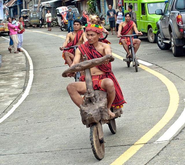 旅游攻略之菲律宾的木头​自行车​，千万可别奇怪！